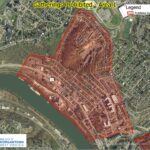 gatherings prohibited area 1 in red over sunnyside